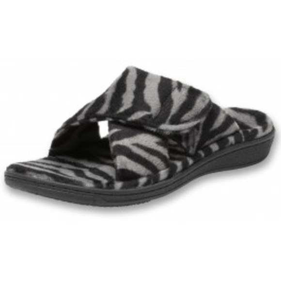 vionic zebra slippers